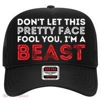 Dont Let This Pretty Face Fool You Wrestling Wrestler Hat thumb 0