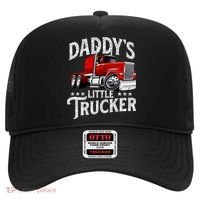 Daddy's Little Trucker Semi Truck Driver Trucking Hat thumb 0