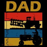 Dad Life Tractor Farmer Retro Tractor Coffee Mug thumb 5