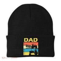 Dad Life Tractor Farmer Retro Tractor Beanie thumb 0