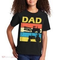 Dad Life Tractor Farmer Retro Tractor Kids T-Shirt thumb 2