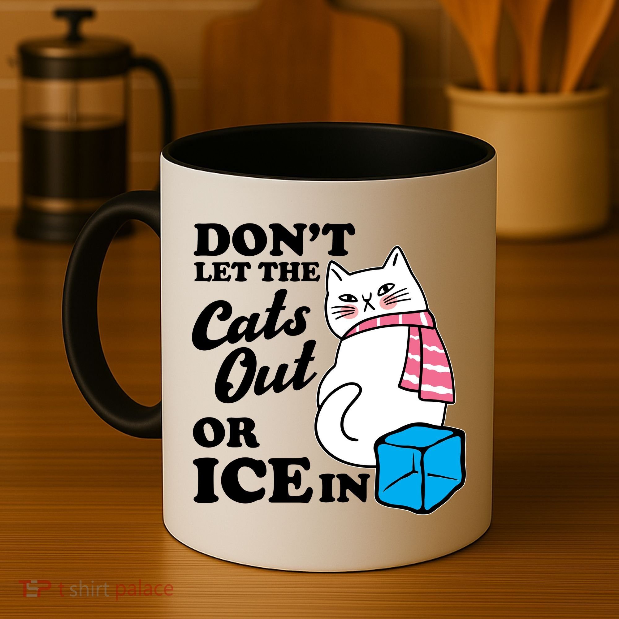 Don't Let The Cats Out Or ICE In Anti ICE Coffee Mug