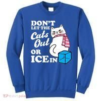Don't Let The Cats Out Or ICE In Anti ICE Sweatshirt thumb 0