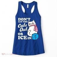 Don't Let The Cats Out Or ICE In Anti ICE Women's Tank Top thumb 0