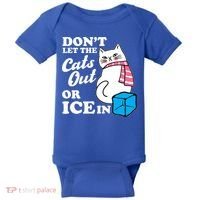 Don't Let The Cats Out Or ICE In Anti ICE Baby Bodysuit thumb 0