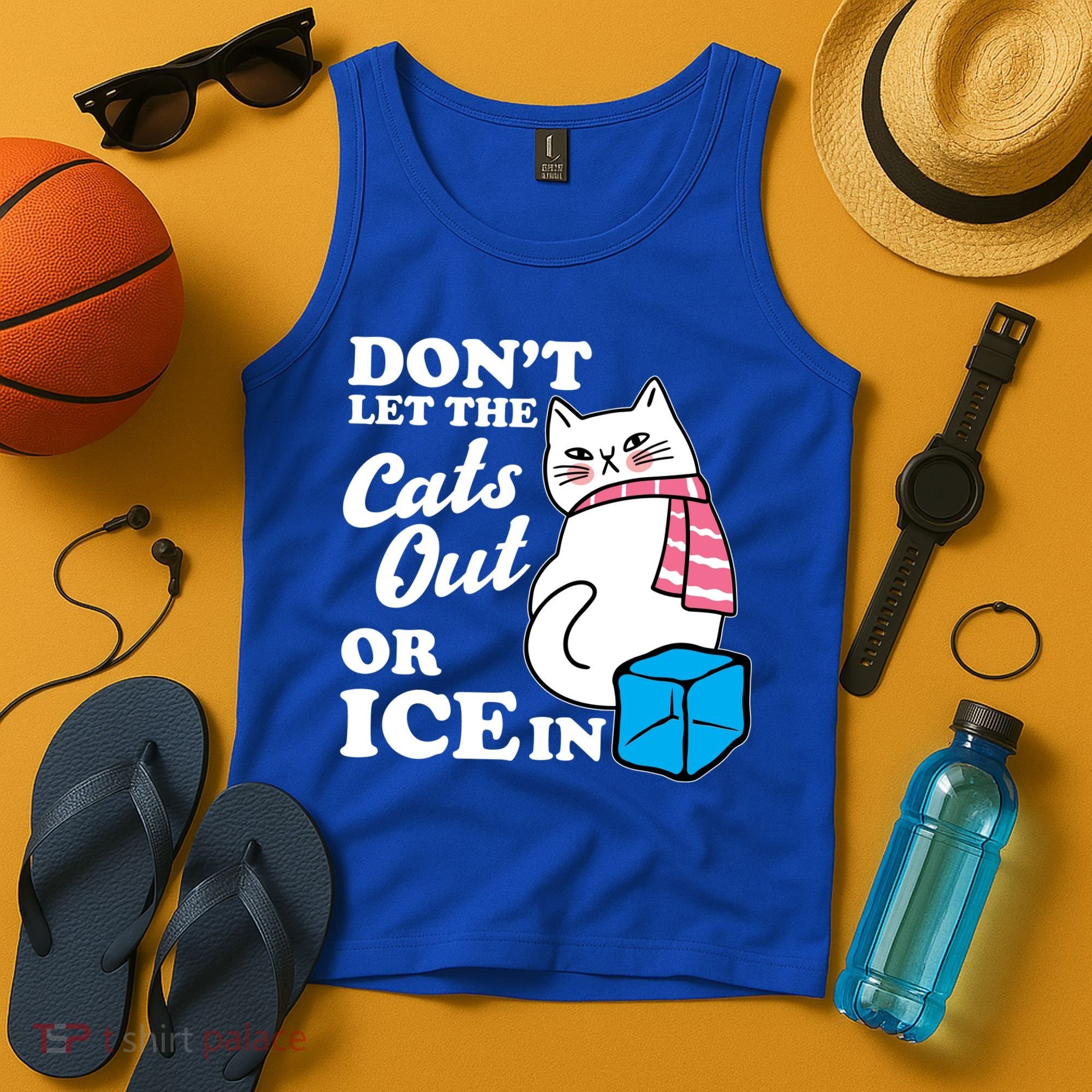 Don't Let The Cats Out Or ICE In Anti ICE Tank Top
