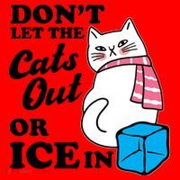 Don't Let The Cats Out Or ICE In Anti ICE Santa Hat thumb 1