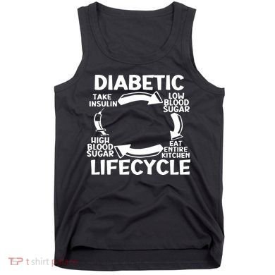 Diabetic Lifecycle Type 1 Diabetes Warrior Tank Top
