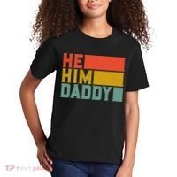 Daddy Lover Valentine Quote Funny He Him Daddy Tank Top Kids T-Shirt thumb 2
