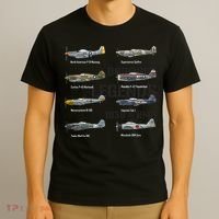 Dogfight Legends WW2 Planes Warbirds Air Fighters T-Shirt thumb 3