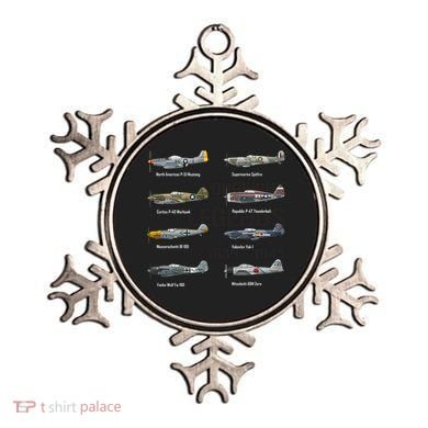 Dogfight Legends WW2 Planes Warbirds Air Fighters Ornament