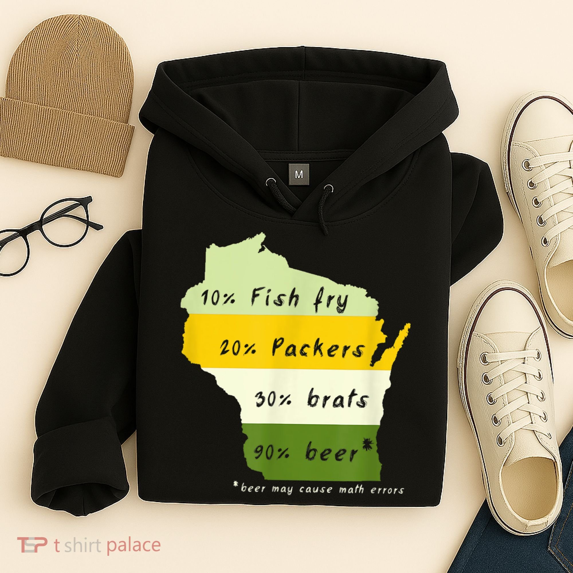 Drink Local Wisconsin Beer Drinking Hoodie