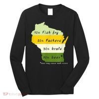 Drink Local Wisconsin Beer Drinking Long Sleeve Shirt thumb 0