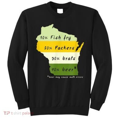 Drink Local Wisconsin Beer Drinking Sweatshirt