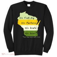 Drink Local Wisconsin Beer Drinking Sweatshirt thumb 0