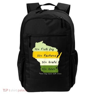 Drink Local Wisconsin Beer Drinking Backpack