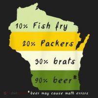 Drink Local Wisconsin Beer Drinking Adult Drive Performance Visor thumb 2