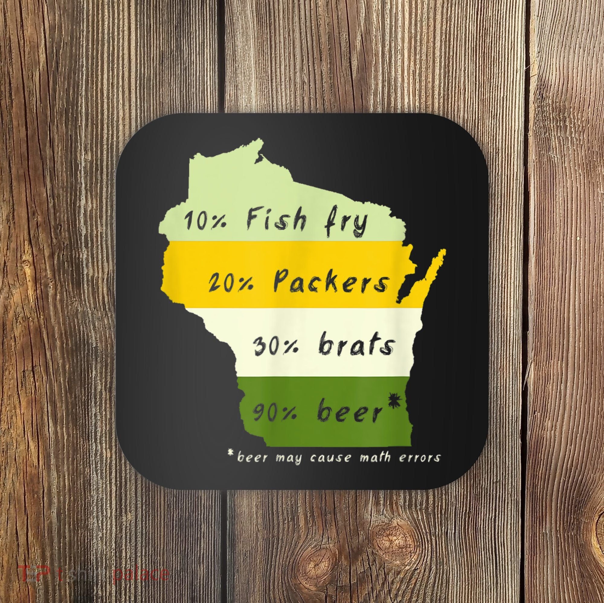 Drink Local Wisconsin Beer Drinking Coaster