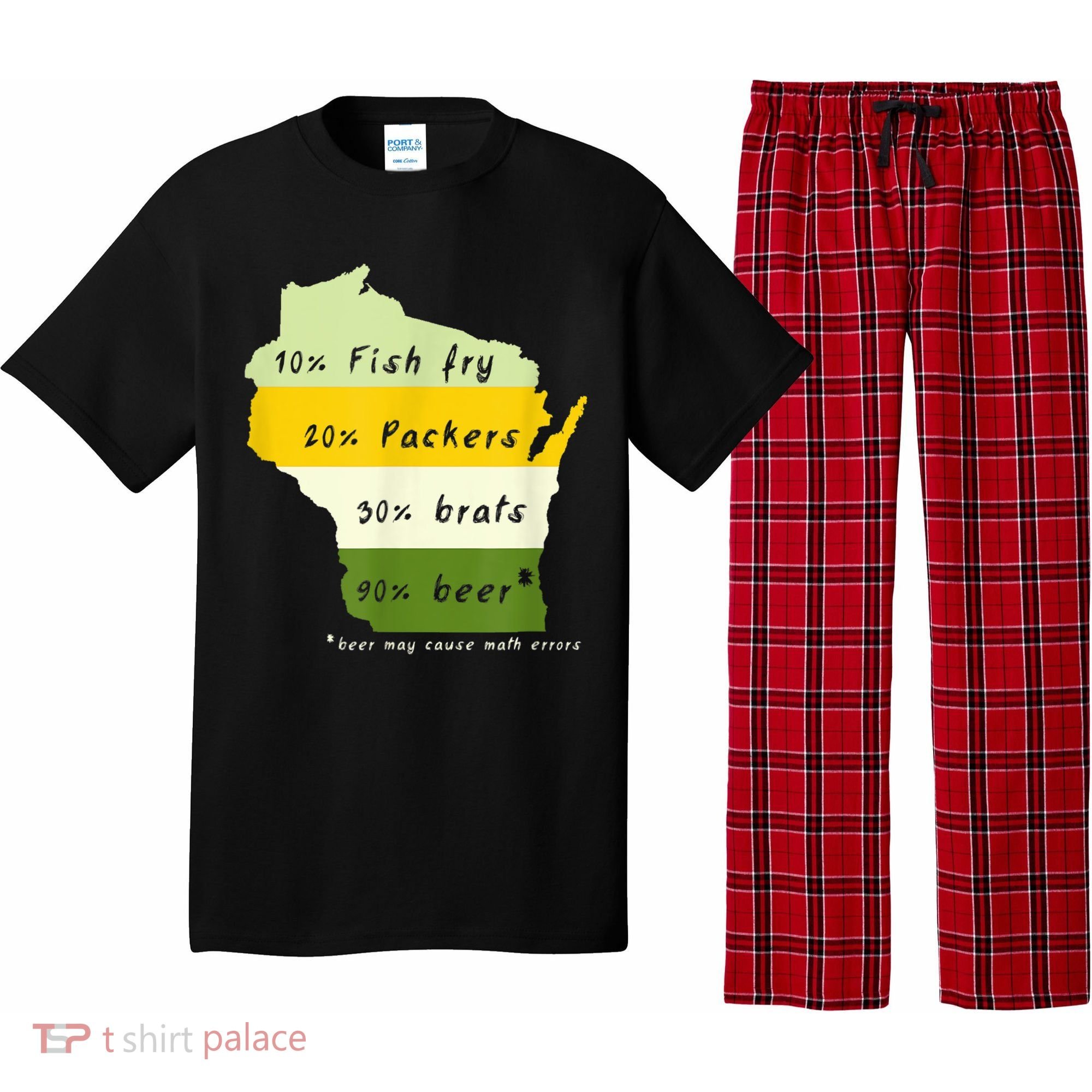 Drink Local Wisconsin Beer Drinking Pajama Set