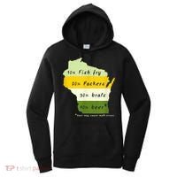 Drink Local Wisconsin Beer Drinking Women's Hoodie thumb 0