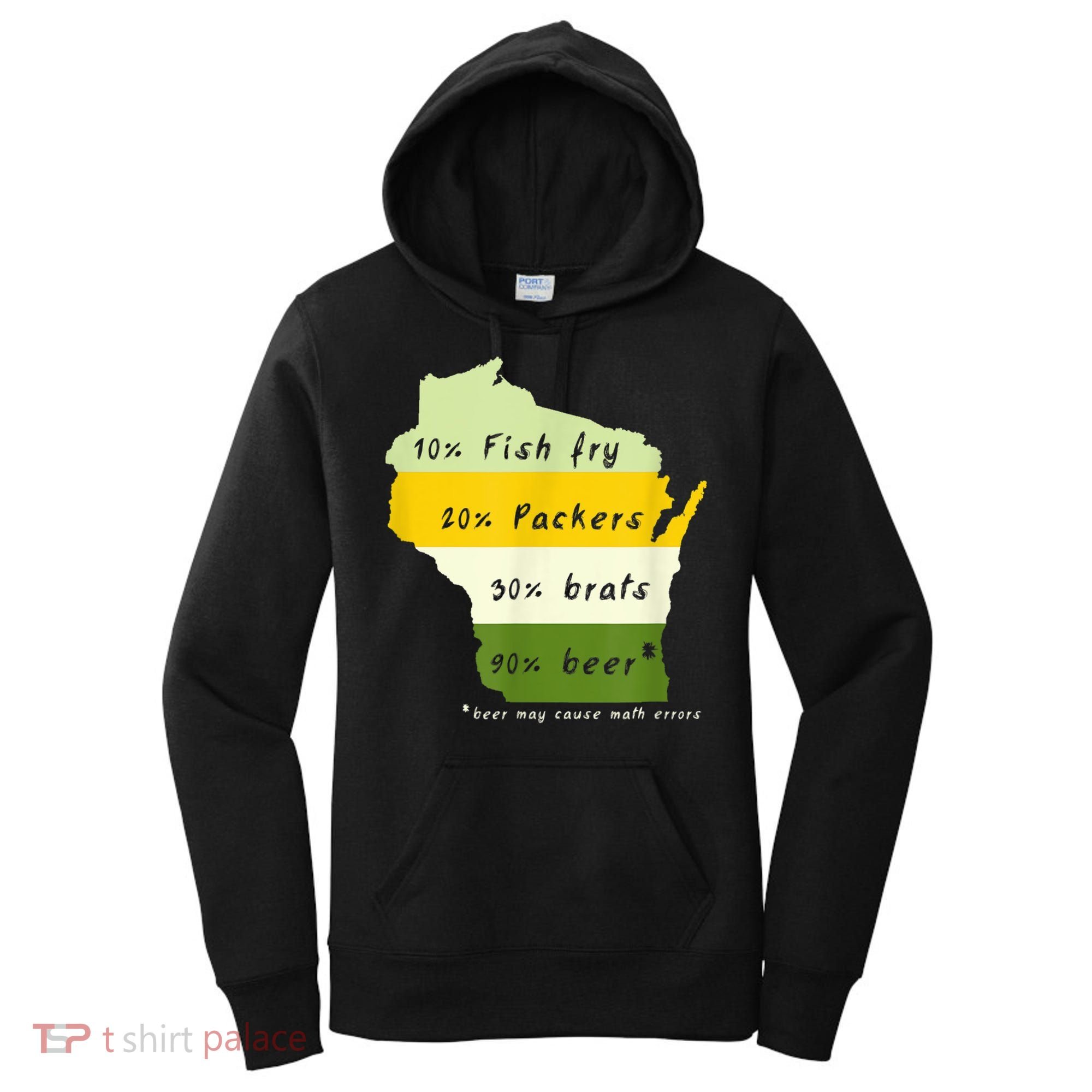 Drink Local Wisconsin Beer Drinking Women's Hoodie