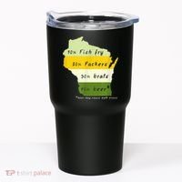 Drink Local Wisconsin Beer Drinking Tumbler thumb 0