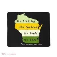 Drink Local Wisconsin Beer Drinking Mousepad thumb 0