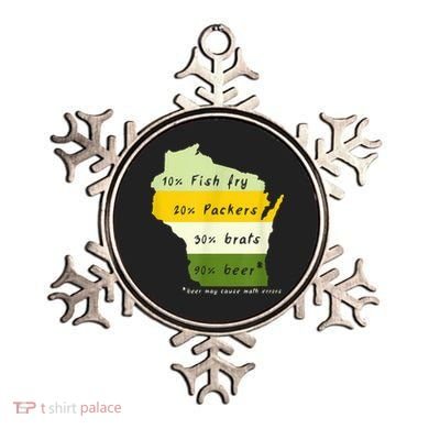 Drink Local Wisconsin Beer Drinking Ornament
