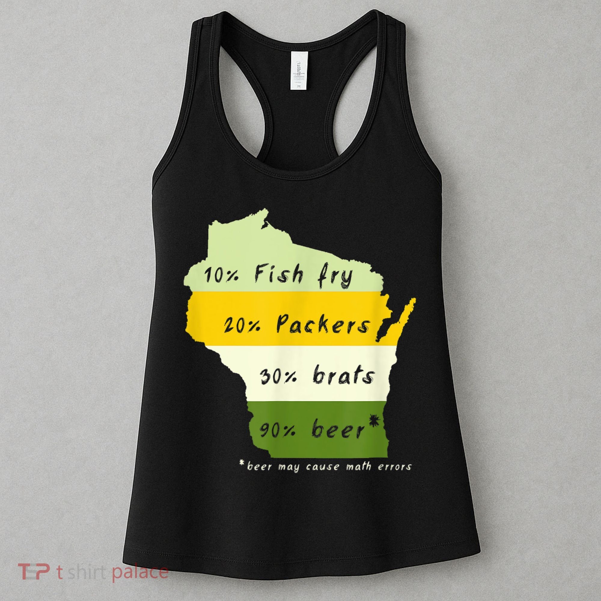 Drink Local Wisconsin Beer Drinking Women's Tank Top