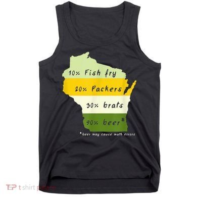 Drink Local Wisconsin Beer Drinking Tank Top