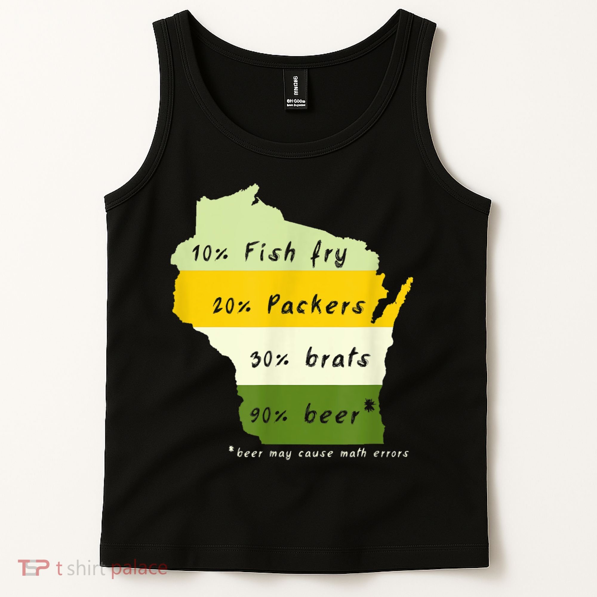 Drink Local Wisconsin Beer Drinking Tank Top