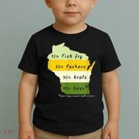 Drink Local Wisconsin Beer Drinking Toddler T-Shirt thumb 2