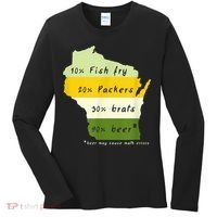 Drink Local Wisconsin Beer Drinking Women's Long Sleeve Shirt thumb 0