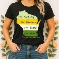 Drink Local Wisconsin Beer Drinking Women's T-Shirt thumb 2