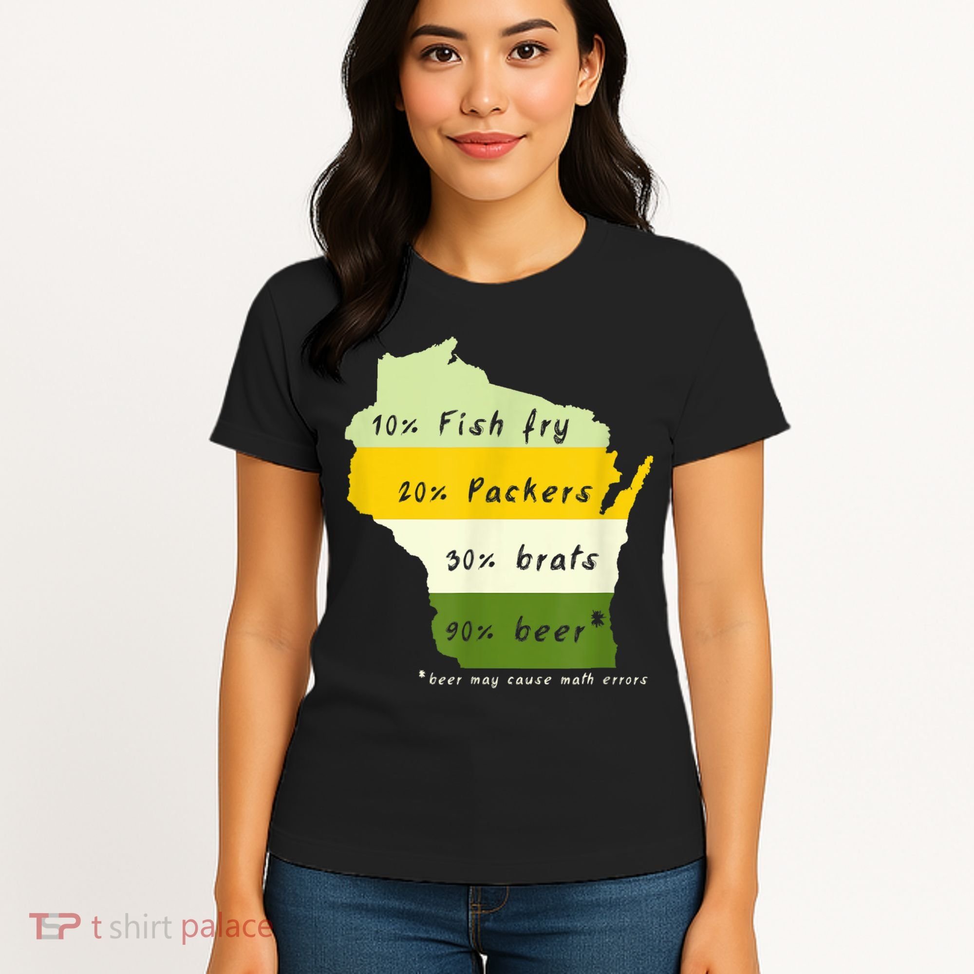 Drink Local Wisconsin Beer Drinking Women's T-Shirt