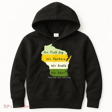 Drink Local Wisconsin Beer Drinking Kids Hoodie
