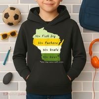 Drink Local Wisconsin Beer Drinking Kids Hoodie thumb 2