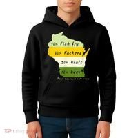 Drink Local Wisconsin Beer Drinking Kids Hoodie thumb 4