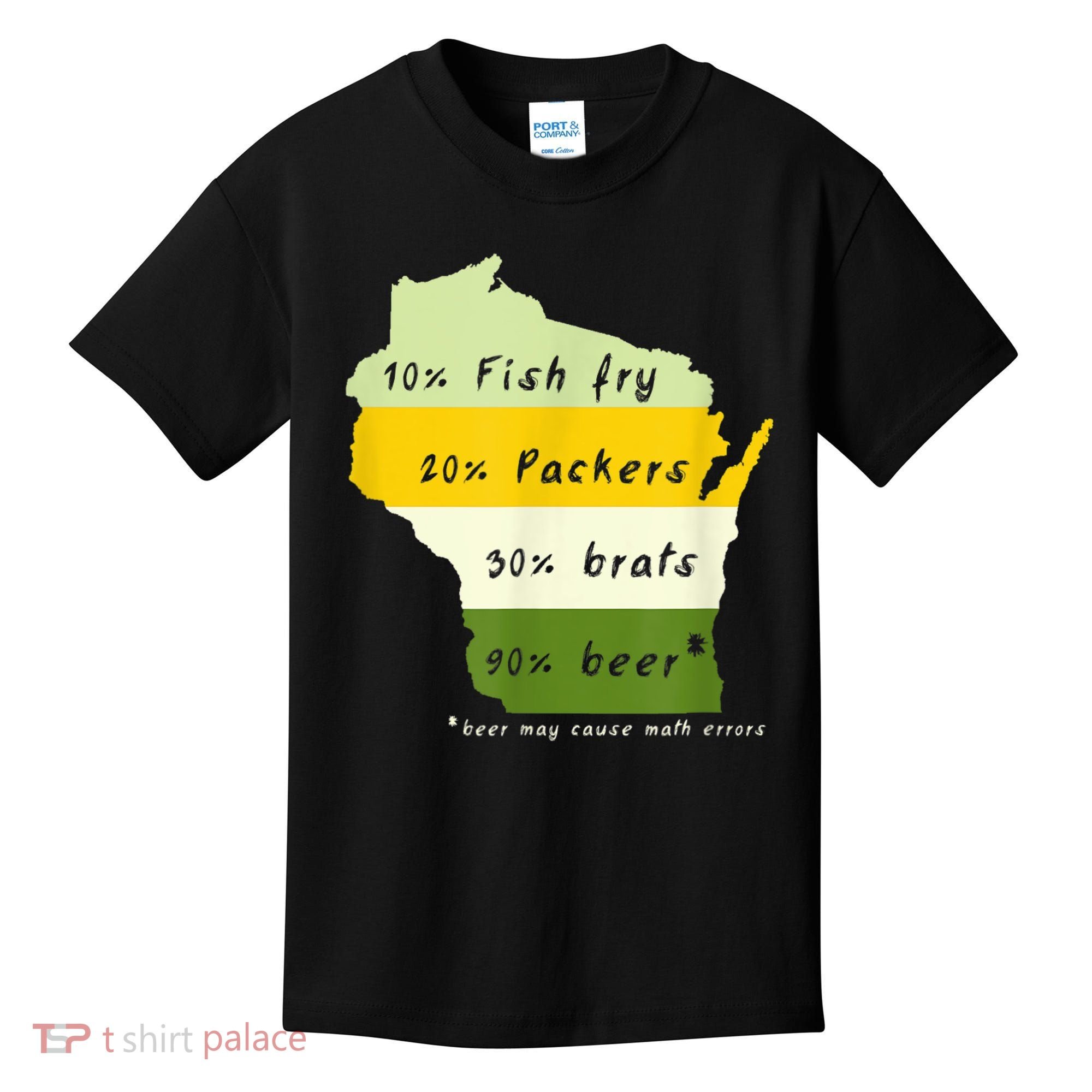 Drink Local Wisconsin Beer Drinking Kids T-Shirt