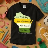 Drink Local Wisconsin Beer Drinking Kids T-Shirt thumb 3