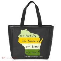 Drink Local Wisconsin Beer Drinking Tote Bag thumb 0