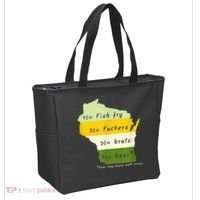Drink Local Wisconsin Beer Drinking Tote Bag thumb 2