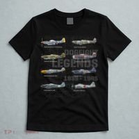 Dogfight Legends WW2 Planes Warbirds Air Fighters Premium T-Shirt thumb 5