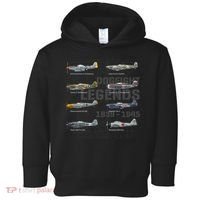 Dogfight Legends WW2 Planes Warbirds Air Fighters Premium Toddler Hoodie thumb 0