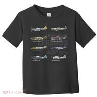 Dogfight Legends WW2 Planes Warbirds Air Fighters Premium Toddler T-Shirt thumb 0