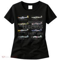 Dogfight Legends WW2 Planes Warbirds Air Fighters Premium Women's T-Shirt thumb 0