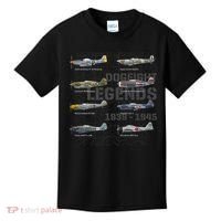 Dogfight Legends WW2 Planes Warbirds Air Fighters Premium Kids T-Shirt thumb 0