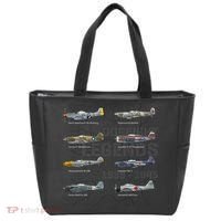 Dogfight Legends WW2 Planes Warbirds Air Fighters Premium Tote Bag thumb 0
