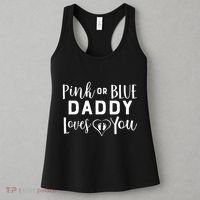 Daddy Loves You Gender Reveal Women's Tank Top thumb 3