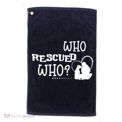 Dog Mom 2 Golf Towel